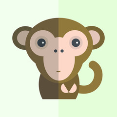 Funny Donkey Vector illustration

