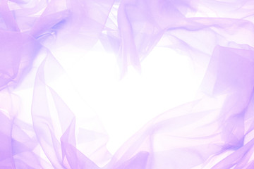 紫の布のフレーム
