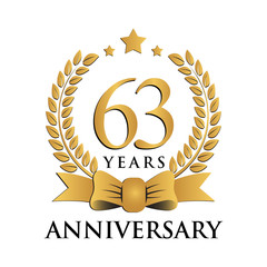 anniversary with ribbon