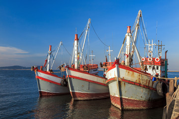 Fototapeta premium Fishing boat Thailand