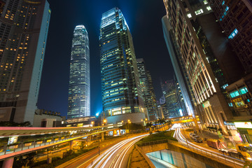 Fototapeta na wymiar Hong Kong skyline