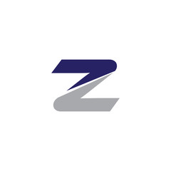 Modern Initial Logo Z