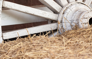 Hay Wagon Wheel