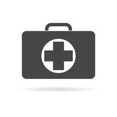 Fototapeta premium First aid box icon
