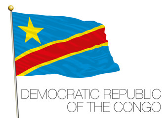 republic democratic of congo flag
