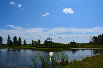 Беседка на островке 2