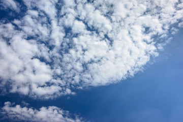 Obraz premium Blue sky with cloud