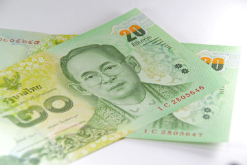 Thai banknote 20 Baht