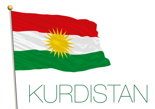kurdistan flag