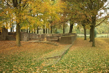 Ruine der Festung von Wachtendonk