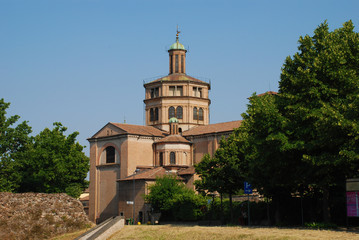 Fototapeta na wymiar Santa Maria di Campagna - Piacenza