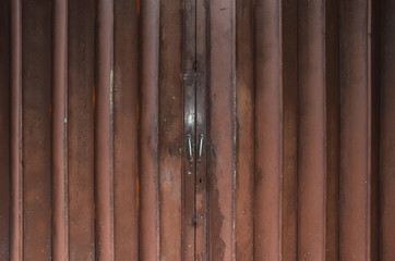 Background of old metal door