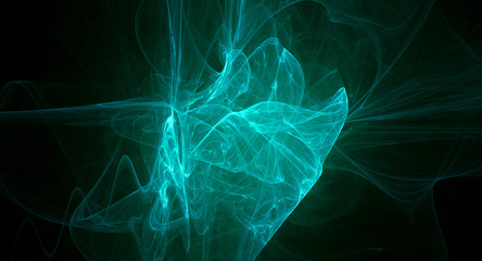 Illustration of abstract neural network texture design