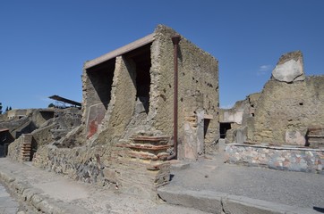 Herculaneum in Italy