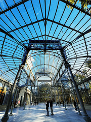 Madrid, Parque del Retiro, Palacio de Cristal