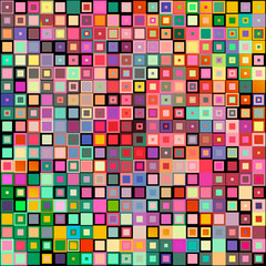 Abstract geometric style mosaic background