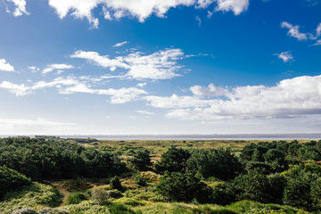 Fototapeta na wymiar Wangerooge Landschaft