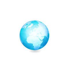 Globe vector illustration.
