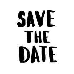 Ink brush hand lettering