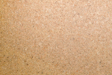 Brown Cork Board background - closeup