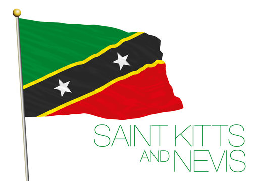saint kitt and nevis flag