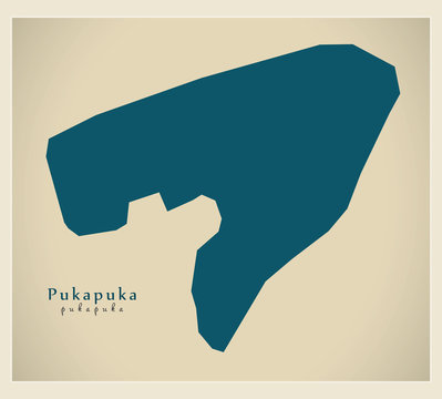 Modern Map - Pukapuka CK
