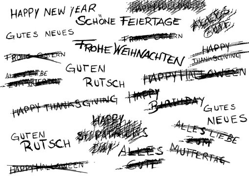 Frohes neues und frohe Weihnachten