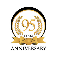 ring black gold anniversary