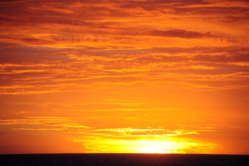 Fototapeta premium coucher de soleil