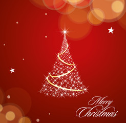 Merry Christmas wish card greetings