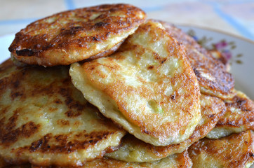delicious fried fritters
