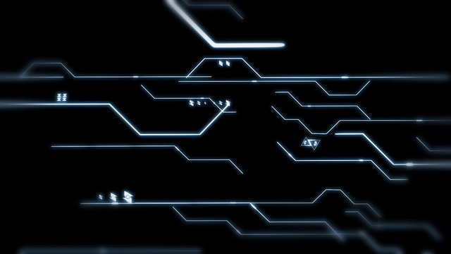 3D NETWORK CONNECTION HOLOGRAM. Alpha matte. Ideal for Science fiction movies, technology news, TV shows, science related projects. The animation includes Alpha matte for easy background replacement