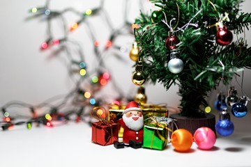 Christmas tree decoration for celebration Chrismas Eve