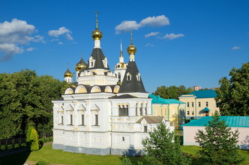 Fototapeta na wymiar Dmitrov, Russia, Elizabeth Church in Dmitrov Kremlin