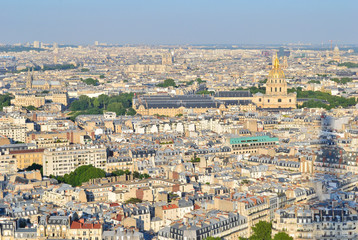 Obraz premium Top-view of Paris