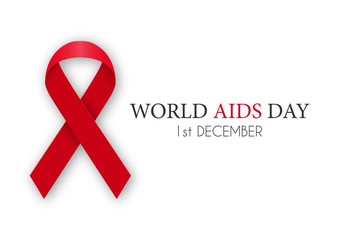 Vector illustration world AIDS Day