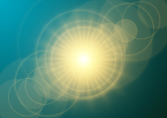 Vector illustration of abstract modern light background