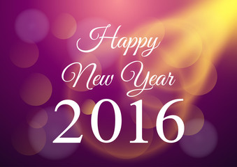 Happy New Year celebration background. Vector illustration