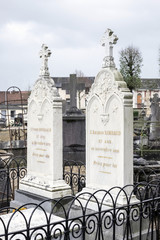 Sépulture d'Arthur Rimbaud et de sa soeur Vitalie à Charleville Mézières (Ardennes)