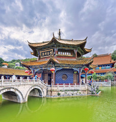Obraz premium Iconic Yuantong Temple, Kunming, Yunnan Province, China