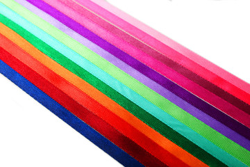 Diagonal colorful stripes