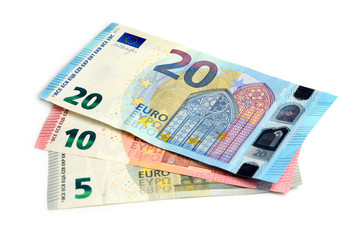 neue 20 Euro-Scheine freigestellt