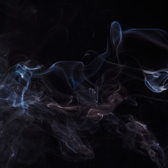 white abstract smoke