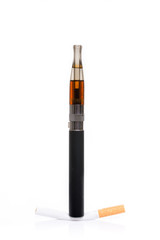 Black electronic cigarette