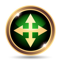 Obraz premium Full screen icon