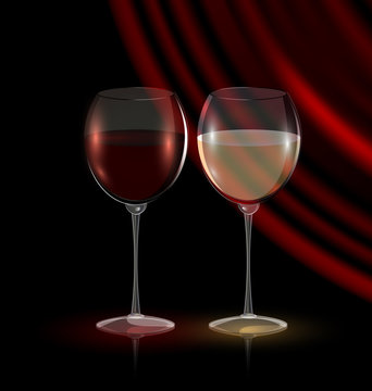 couple glasses of wine