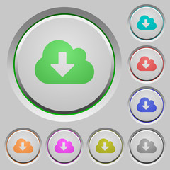 Cloud download push buttons