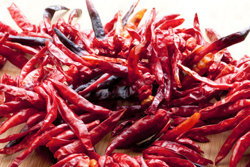 dried peppers
