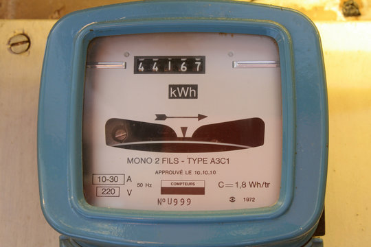 Compteur &eacute;lectrique 