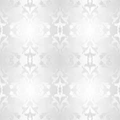 Behang white background or pattern seamless © mtmmarek